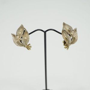 2/$30 - Vintage Feather Clip-On Earrings